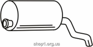 Ferroz 18.097 (18.97) глушитель на CITROEN BERLINGO 2.0HDi cat 99-