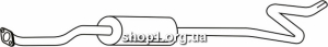 Ferroz 18.120 Глушитель средняя часть CITROEN C3 I C3 PLURIEL 1.4i 1.4i 16V cat 02-09