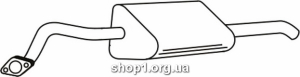 Ferroz 19.050 (19.50) купить глушитель DAEWOO LACETTI hatch. sedan 1.4i 16V 1.6i 16V cat 10/03-