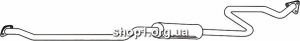 Ferroz 20.026 (20.26) средняя часть глушитель HONDA CIVIC hatchback 1.2 1.3 1.5 1.5GTi 83-87