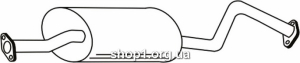 Ferroz 21.004 (21.04) Глушитель средняя часть HYUNDAI H-100 2.5D 7/93-02