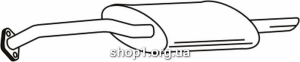 Ferroz 21.007 (21.07) глушитель на HYUNDAI ACCENT hatch sed Liftback 1.3i 1.5i cat 9/94-10/99