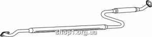 Ferroz 22.017 (22.17) резонатор глушителя TOYOTA COROLLA liftback sedan combi 1.8D 5/87-5/92