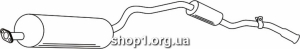 Ferroz 22.040 (22.40) задняя часть глушитель TOYOTA 4 RUNNER 4x4 3.0 V6 cat 8/89-11/95