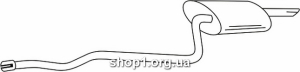 Ferroz 22.089 (22.89) глушители TOYOTA COROLLA hatchback 1.6i 16V cat 4/97-10/99