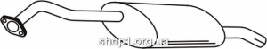 Ferroz 23.001 (23.01) Глушитель выхлопных газов конечный NISSAN PRIMERA hatchback sedan 1.6 1.6i 1.6i 16V cat 6/90-5/96