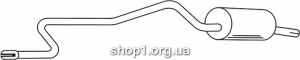 Ferroz 23.015 (23.15) глушитель на NISSAN MICRA 1.0 1.2 10/82-92
