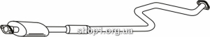 Ferroz 23.027 (23.27) резонатор глушителя NISSAN PRIMERA hatchback sedan 2.0i 2.0iGT 16V 6/9*0-4/93