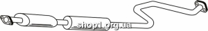 Ferroz 23.041 (23.41) резонатор NISSAN SUNNY hatch sed Liftback 1.4 1.6 2.0D 10/90-96