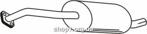 Ferroz 23.060 (23.60) глушители NISSAN SUNNY hatchback liftback 5d 2.0D 10/90-96