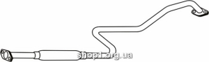 Ferroz 23.075 (23.75) Средний глушитель NISSAN PRIMERA hatch sedan combi 1.6i 16V cat 6/96-1/02