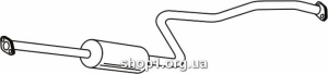 Ferroz 24.002 (24.02) резонатор глушителя SUZUKI SWIFT sedan 1.3 8V 1.3 1.3i cat 3/89-11/00