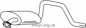 Ferroz 24.017 (24.17) глушители SUZUKI WAGON R+ 1.3i 16V cat 2/00-