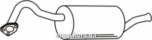 Ferroz 25.008 (25.08) Глушитель задняя часть MITSUBISHI LANCER combi 1.6i 1.6i 16V cat 6/92-7/98