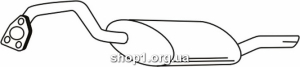 Ferroz 25.022 (25.22) глушители MITSUBISHI GALANT hatchback sedan 1.8i 16V 2.0i 16V cat 11/92-8/96