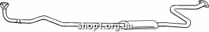 Ferroz 26.001 (26.01) резонатор выхлопной системы DAIHATSU CHARADE hatchback 1.3i 16V cat 10/90-7/91