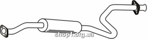 Ferroz 27.009 (27.09) Средний глушитель ROVER 214, 414 hatch cabrio sedan 1.4i 8V 16V cat 9/89-10/95
