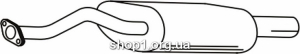 Ferroz 27.019 (27.19) купить глушитель ROVER 414, 416 hatchback 1.4i 8V 16V 1.6i 16V cat 5/95-99