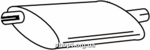 Ferroz 31.004 (31.04) Передний глушитель CHRYSLER VOYAGER SWB 2.5i cat 89-95