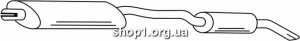 Ferroz 31.016 (31.16) глушители CHRYSLER GRAND VOYAGER LWB 2.4i 3.3i cat 01-