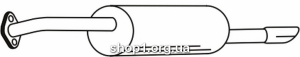Ferroz 37.002 (37.02) глушители KIA SEPHIA hatchback sedan 1.5i 1.6i cat 5/93-12/97