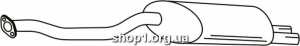 Ferroz 39.007 (39.07) задняя часть глушитель SUBARU LEGACY sedan 4x4 combi 4x4 2.2i cat 89-93
