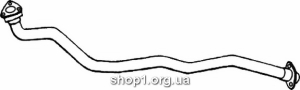 Ferroz RK-053 труба выпускного коллектора OPEL OMEGA A sedan combi 2.3D 86-12/92