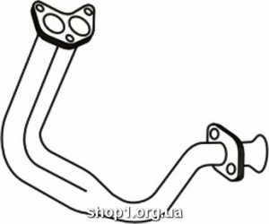 Ferroz RK-060 Труба коллектора FORD FIESTA 1.0 1.1 4/89-7/90