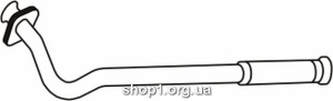 Ferroz RK-064 Труба коллектора MERCEDES 207D, 208D 2.3D 3/89-91