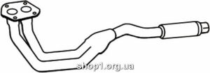 Ferroz RK-108 труба коллекторная FIAT TEMPRA sedan combi 1.8i 90-92