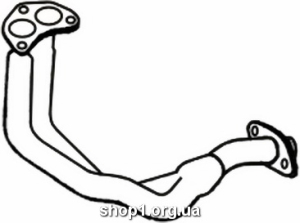 Ferroz RK-122 труба выпускного коллектора FORD FIESTA 1.6XR2i 8/89-2/92
