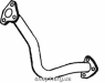 Ferroz RK-195 труба коллекторная AUDI 80 1.4 1.6 1.8 1.6D cat 86-94