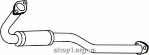 Ferroz RK-218 Труба коллектора KIA K 2700 2.7D 10/97-