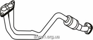 Ferroz RK-219 Труба коллектора SEAT CORDOBA sedan 1.4i 1.6i cat 9/93-2/95