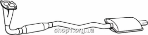 Ferroz RK-235 труба выпускного коллектора OPEL ASTRA II hatch sed coup combi 1.4i 16V 1.6i 16V 1.8i 16V cat 4/98-
