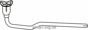 Ferroz RK-380 трубы для выхлопных систем NISSAN VANETTE large van, minibus LWB 2.0D 4/87-2/93