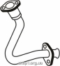 Ferroz RK-411 труба выпускного коллектора RENAULT CLIO I 1.2i cat 4/96-98