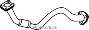 Ferroz RK-515 Труба коллектора SEAT LEON TOLEDO 1.4i 16V, 1.6i 16V 1.4i cat 02/02-06/06
