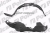 Polcar 4519FL-1 Подкрыльник MAZDA 6 (GG/GY), 06.02-11.07