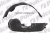 Polcar 5516FL-1 подкрыльник OPEL VECTRA B (SDN+HB+комби), 02.99-02.03