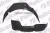 Polcar 9547FL-1 Подкрыльник VOLKSWAGEN PASSAT, SDN+KOMBI (B4 (3A)), 10.93-10.96