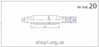 00.20 Універсальний бачок резонатора   170x90x390 / D 55