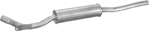 tłumik środkowy / front silencer