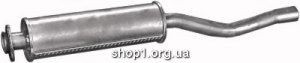01.13 Резонатор (середній глушник) для Audi 80 80-87/Coupe 82-86 1.6D