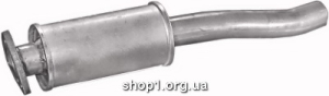 01.58 Резонатор (середній глушник) для Audi 80 87-92/90 87-91 1.8