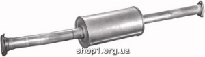 04.122 Резонатор (середній глушник) для Citroen Jumper 1.9 TD 94-01/02 Fiat Ducato II 1.9TD 94-01/02 Peugeot Boxer 1.9TD 94-01/02 //2.5D 98-01/02
