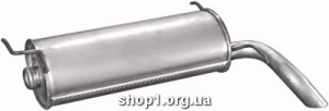 04.134 Глушник задній (кінцевий, основний) для Citroen AX 1.0; 1.1; 1.4 89-92