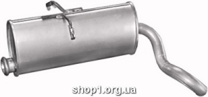 04.136 Глушник задній (кінцевий, основний) для Citroen Berlingo/Peugeot Partner 1.1i; 1.4i; 1.6i; 1.8i; 96-