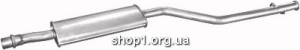 04.256 Резонатор (середній глушник) для Citroen Xsara Picasso 1.8 -16V/99-