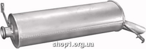 04.263 Глушник задній (кінцевий, основний) для Citroen C5 1.8i -16V 2.0i -16V 2.0HPi -16V 00-02